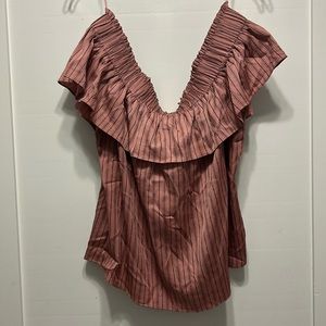 Off the shoulder express blouse